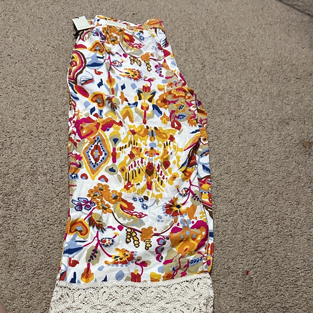 Rachel Zoe Multicolor statement Patterned wide leg Pants